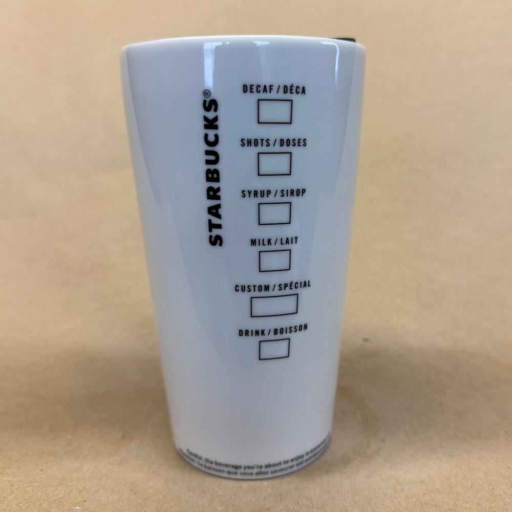 Starbucks Green Siren White Ceramic Tumbler Mug-2021